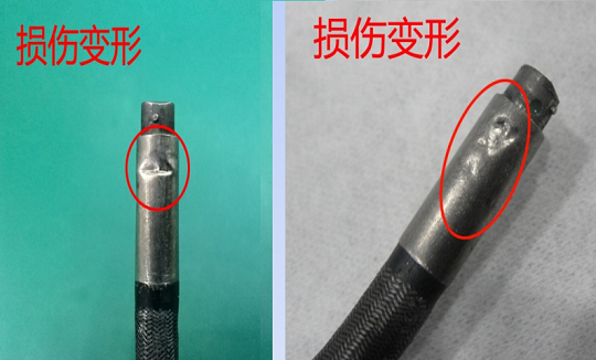 检查探头外壳外观是否良好无损伤