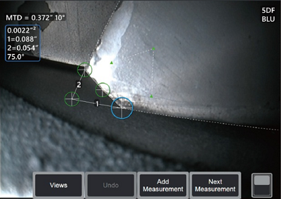 使用先进测量技术，对检出缺陷做出正确研判