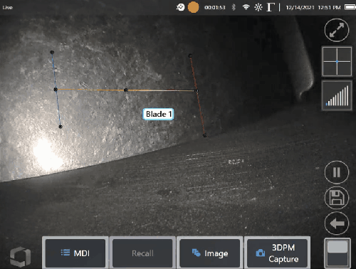 XLG4工业内窥镜叶片计数分析