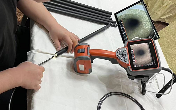 使用工业内窥镜检测导管使用工业内窥镜检测导管内部质量