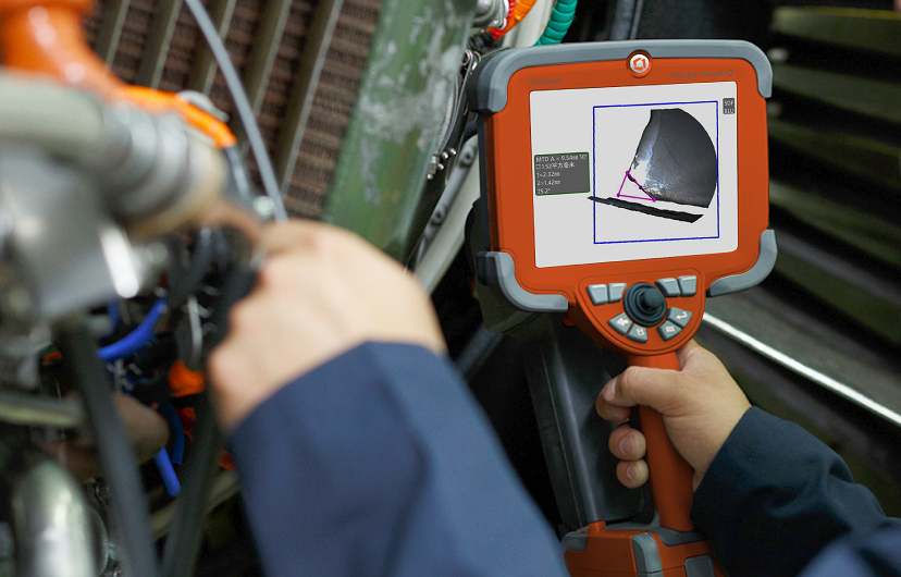 三维测量工业内窥镜的应用案例