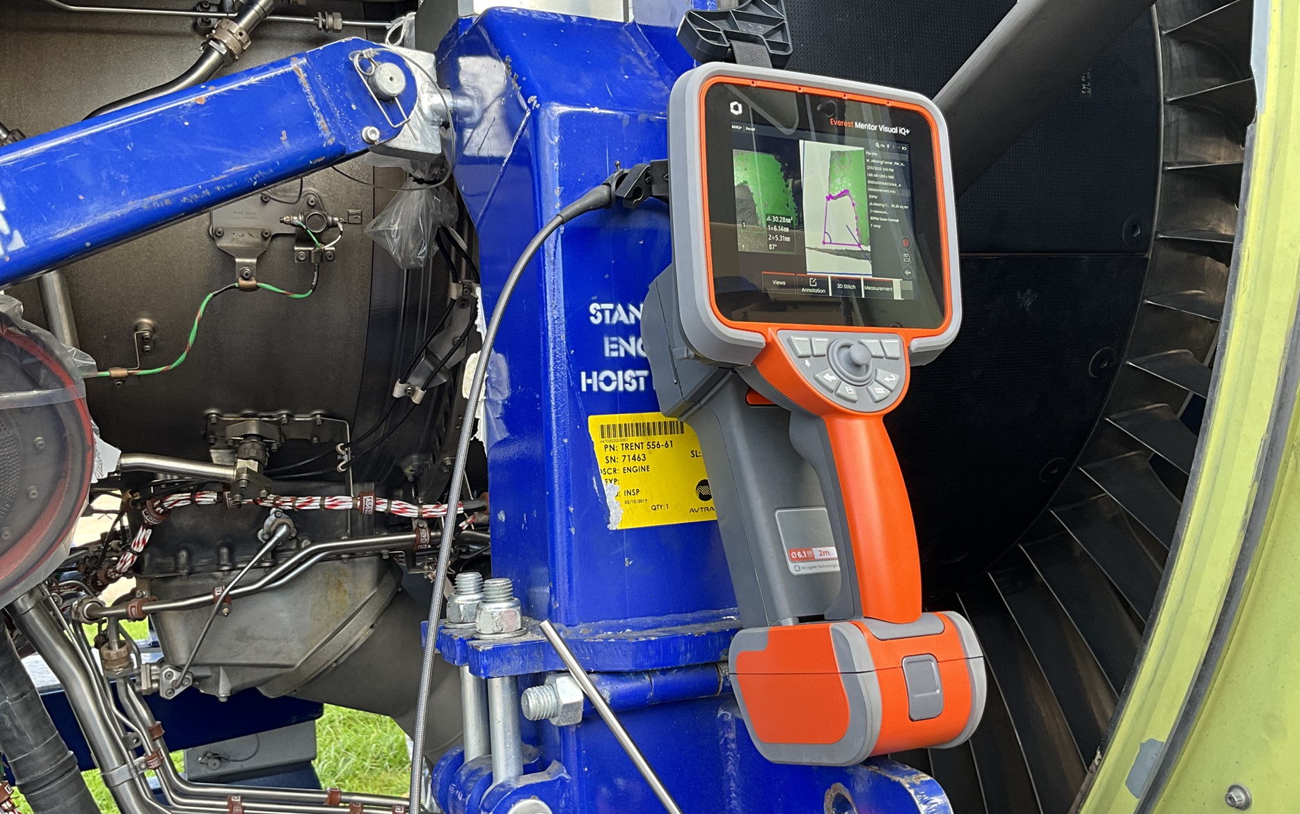 可搭载多种智能分析模型的韦林AI内窥镜