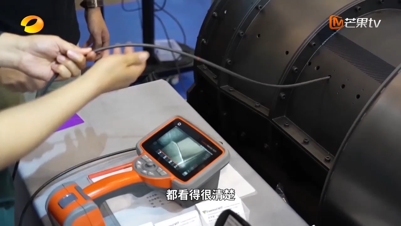 韦林工业内窥镜接受湖南卫视《首发》栏目采访片段2