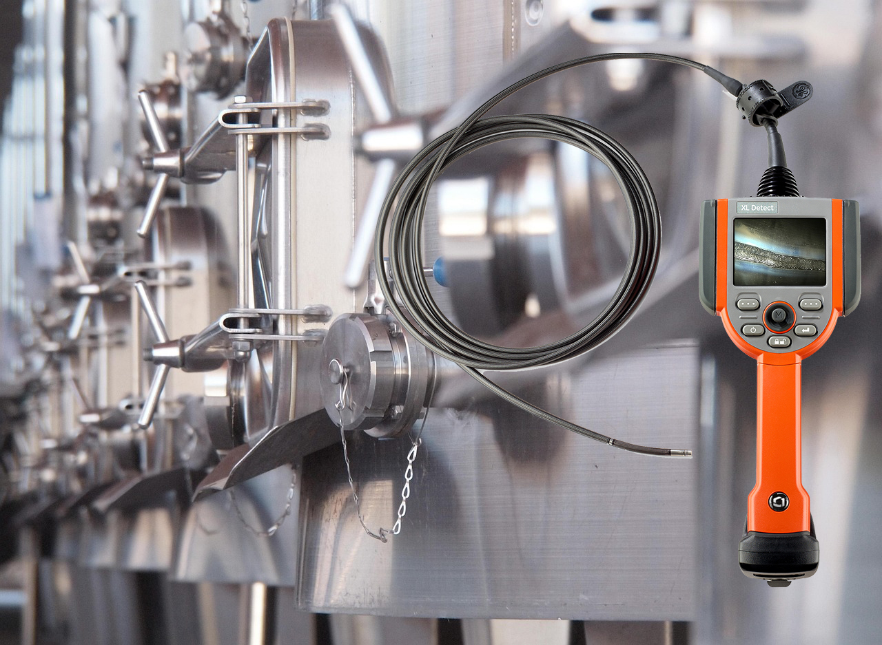 韦林XL Detect工业视频内窥镜在食品生产领域中的应用